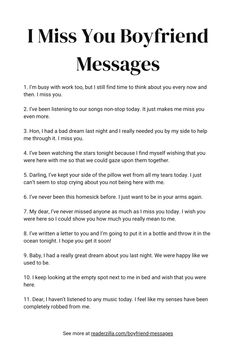 I Miss You Boyfriend Messages Printable Missing You Captions For Him, Missing Messages For Boyfriend, Messages To Send To Your Boyfriend When You Miss Him, Missing Your Boyfriend Quotes, Missing Messages For Him, Ways To Say I Miss You To Him, Cute Notes To Leave Your Boyfriend In His Lunch, I Miss You Letter, I Miss You Messages Texts Boyfriends