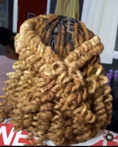 Crinkly Loc Styles, Loc Styled For Women, Loc Styles Thick Locs, Curl Locs Styles, Down Loc Styles For Women, Curly Locs Black Women Styles, Mid Back Loc Styles, Dread Hairstyles For Prom