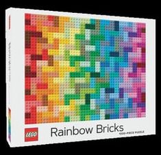 the lego rainbow bricks box is shown