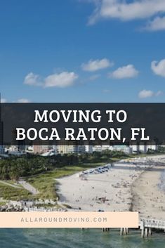 Boca Raton is one of the best cities in Florida for so many reasons. The city has a population of around 100,000 and it’s located just 45 miles from nearby Miami. If you’re thinking of making a move then have a look at a few reasons why Boca Raton is one of the best places to live. Long Distance Moving, Places To Live, Place To Live, Best Places To Live, Best Cities