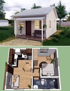 small house plans that are easy to build and cost less than $ 10, 000