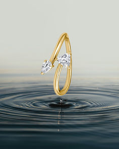 Wear this remarkable ring featuring a trillion and pear VRAI created diamons, on its own or in a perfect stack. Shop now.  #labgrowndiamonds Women Engagement Rings, Rings For Women Engagement, Most Popular Engagement Rings, Rings Ideas, Popular Engagement Rings, Engagement Ring Inspiration, Engagement Rings For Women, Bridesmaid Gifts Jewelry