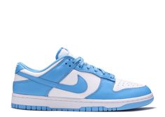 Dunk Low 'University Blue' - Nike - DD1391 102 - white/university blue/white | Flight Club Adidas Human Race, Nike Air Tailwind, New Nike Air Force, Nike Branding, Nike Waffle, Nike Models, Nike Kyrie, Air Jordan 4 Retro, Jordan 5