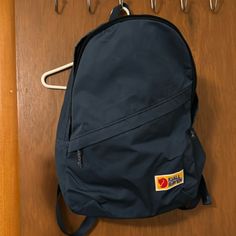 Never Been Used Once! In Perfect Condition. Casual Navy Nylon Backpack, Casual Navy Standard Backpack, Navy Casual Backpack For Back To School, Casual Blue Backpack For Outdoor Activities, Blue Nylon Everyday Backpack, Everyday Blue Nylon Backpack, Navy Casual Backpack For Travel, Casual Navy Backpack For Travel, Blue Nylon Backpack With Pockets