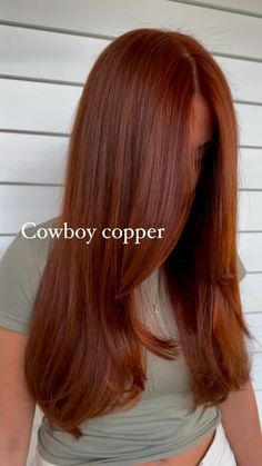 Cowboy Copper, Red Hair Inspo, Burgundy Hair