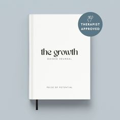 a book with the words the growth on it