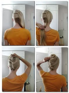 French twist Flight Attendant Hair, Makeup Tip, French Twist Hair, Peinados Fáciles Para Cabello Corto, Work Hairstyles, French Twist, Hairstyles Black, Hair Tips, Flight Attendant