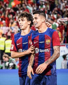 João Félix and João Cancelo will both join Barcelona. Fc Barcelona Wallpapers, Football Transfers, Men's Soccer Teams, Barcelona Players, Soccer Event, Soccer Outfit, Cristiano Ronaldo Lionel Messi, Soccer Motivation