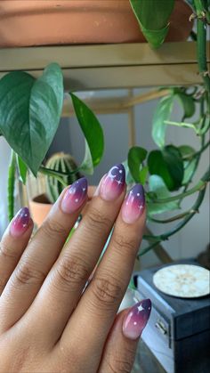 Star astro galaxy moon ombré nails purple and pink ombré double ombré nails stars and moons long almond nails Star Ombre Nails, Galaxy Ombre Nails, Purple Stars Nails, Nighttime Nails, Star And Moon Nail Designs, Pink Moon Nails, Nail Designs Moon, Galaxy Nails Designs, Purple Nails With Stars