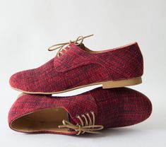 Oxford Shoes Women Red Shoes Unique Shoes Laced Oxford Shoes - Etsy Comfortable Office Shoes, Oxford Shoes Women, Lace Oxford Shoes, Shoes Everyday, Lace Oxfords, Shoes Office, Womens Red Shoes, Multicolor Shoes, Fancy Accessories