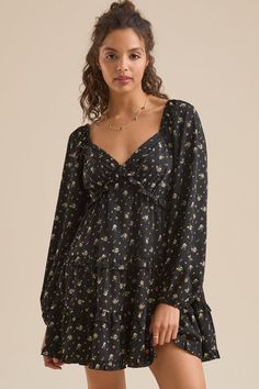 Boho, Casual, and Puff Sleeve Dresses | Altar'd State Long Sleeve Mini, New Tops