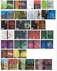 a collage of different books with one man standing in front of the book cover