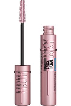 Sky High Mascara, Mascara Maybelline, Maybelline Mascara, Lash Sensational, Maybelline Lash Sensational, Bamboo Extract, Mascara Makeup, Mascara Brush, Lengthening Mascara