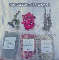 Get the therapeutic benefit with these bath salt that made with 100% Pure Essential Oil

These are now available to buy on our website 

-Luxurious Rose (Made with Himalayan Pink Salt, Epsom Salt, Dead Sea Salt, Rose Geraniums Essential Oil, Ylang Ylang Essential oil, Rose Botanical) 

-Lavender Spa ( Made with Epsom Salt, Dead Sea Salt, Lavender Essential Oil, Eucalyptus Essential Oil, Lavender buds and stem) 

-Cedarwood & patchouli (Made with Epsom Salt, Dead Sea Salt, Cedarwood, Patchouli & Eucalyptus Essential Oil, Dried Eucalyptus) 


#smallbusinessowner #etsy #packaging Essential Oil Eucalyptus, Etsy Packaging, Rose Geranium Essential Oil, Dried Eucalyptus, Ylang Ylang Essential Oil, Rose Geranium