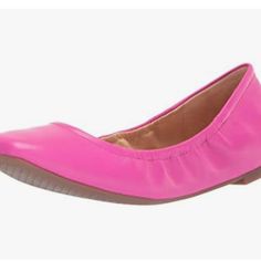 Nwt. Jessica Simpson Calypso Pink Italian Napa Flats. Upper Leather And Man Made Lining. Casual Synthetic Ballet Flats With Almond Toe, Synthetic Round Toe Ballet Flats, Spring Faux Leather Flats Medium Width, Spring Faux Leather Medium Width Flats, Spring Medium Width Faux Leather Flats, Pink Leather Ballet Flats With Round Toe, Pink Casual Ballet Flats For Spring, Trendy Pink Leather Flats, Casual Pink Ballet Flats For Spring