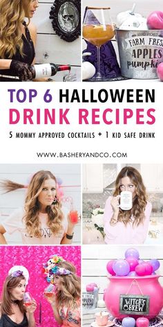 the top 6 halloween drink recipes