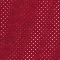 a red background with white polka dots