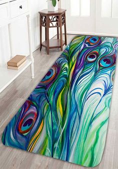 an image of a colorful rug on the floor