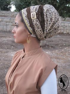 Gorgeous tichel! Old Style Dresses, Pola Topi