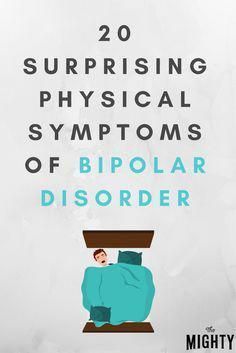 20 Surprising Physical Symptoms of Bipolar Disorder #AnxietyTreatment Emotional Health, Postpartum, Key, Health