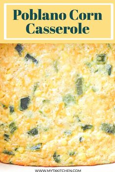 a casserole with broccoli and cheese on top