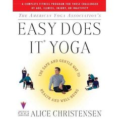 the book cover for easy does it yoga