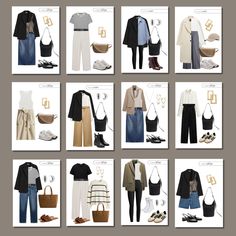 2 Week Travel Wardrobe, Stitch Fix Outfits 2024, Plus Size Going Out Outfits, Casual Chic Fall Outfits, Plus Size Capsule Wardrobe, Casual Chic Fall, French Capsule Wardrobe, Minimalist Wardrobe Capsule