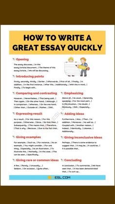 how to write a great essay for an article in the book, and it is also useful