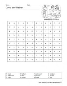 the worksheet for joshua and the battle of jercho is shown in this image