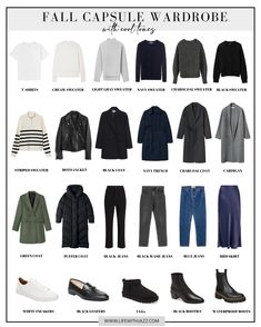 Fall Cool Tone 2022 Capsule Wardrobe - LIFE WITH JAZZ Plain Black Sweatshirt, Life With Jazz, Capsule Wardrobe 2022, Wardrobe Organization, Packing Clothes, Capsule Wardrobe Ideas, Fashion Capsule Wardrobe, Style Essentials