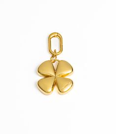 THEANIMALS™ species-fluid Lucky Clover Charme. Available in both 18ct Gold-plated brass and Rhodium. Easy attach clasp, logo engraved and pairs with all Necklaces and Classique Collars. Packaged with branded dust bag and box. Clover Logo, Clover Design, Lucky Jewelry, Fluid Design, Necklace Charms, Clover Charm, Lucky Clover, Women Men Shoes, Four Leaf Clover