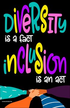 Diversity, Equity, and Inclusion Poster Diversity And Inclusion Gifts, Diversity Posters For Classroom, Inclusive Education Posters, Inclusivity Poster, Latino Poster, Diversity Aesthetic, Inclusion Poster, Inclusion Quotes, Equality Diversity And Inclusion