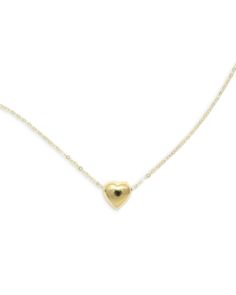 Bloomingdale's Fine Collection Puff Heart Pendant Necklace in 14k Gold, 18 Puffed Heart, Heart Pendant Necklace, Heart Pendant, Jewelry Accessories, Pendant Necklace, Pendant, Gold