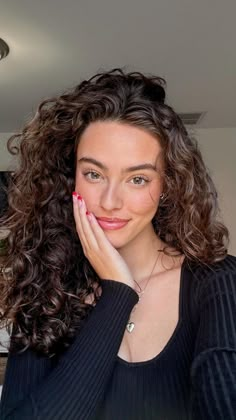 Curly Hair Women, Foto Art