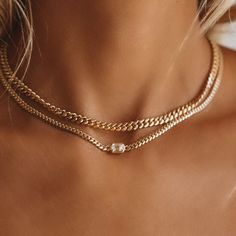 Cuban Choker, Logan Hollowell, Initial Jewelry Necklace, Cuban Necklace, Gold Chain Choker, Solid Gold Chains, Emerald Cut Diamond, Gold Choker, Chain Choker Necklace