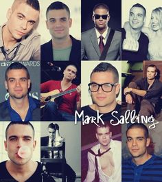 a collage of men and women with the words mark salling on them