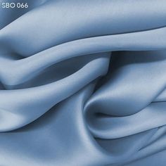 the blue silk is very soft and smooth to look like it has been folded up