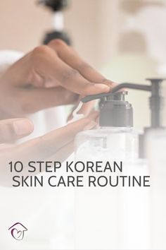 This 10-step Korean skincare routine features natural products containing ingredients without harmful chemicals, and also DIY recipe options for each step. https://athomespaday.com/korean-skin-care-routine/