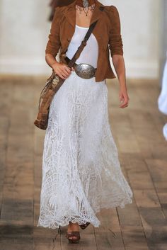 .love it Sukienki Maksi, Rok Outfit, Look Boho Chic, Estilo Hippie, Mode Boho, Crochet Skirt, Hippie Chic, Fashion Mode, Looks Style