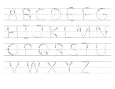 an upper and lowercase alphabet worksheet