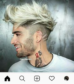 Barba Hipster, Hairstyles Zayn, Zayn Malik Photoshoot, Boys Colored Hair, Zayn Malik Style, Gents Hair Style, Mens Hair Colour, Zayn Malik Pics