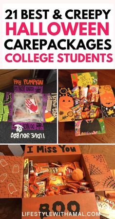 the best and creepy halloween care packages for college students