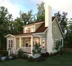 this is an artist's rendering of the cottage