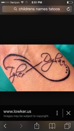 an image of a tattoo on someones wrist with the word faith written in cursive writing