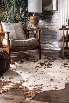 a living room filled with furniture and plants