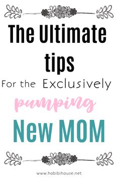 the ultimate guide to pampering for new moms with text overlay that reads,