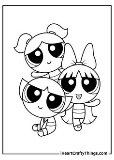 the powerpuff girls coloring pages are here to print and color for your kids