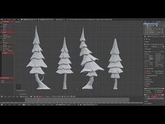 How to make Low Poly Fantasy tree in Blender Blender Low Poly, Fantasy Tree, 3d Tree, Blender Tutorial