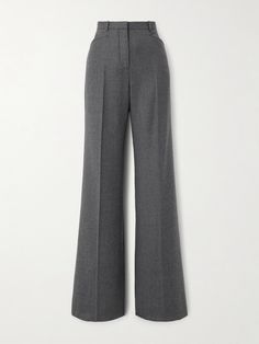 TOM FORD's impeccable tailoring is designed with the finest attention to material and shape, so it'll look smart for seasons to come. These pants are made from wool-blend twill and have slant pockets beneath the high waist. The straight legs are complete with pressed creases and unfinished hems, so you customize the length. Grey Suit Pants, Tom Ford Pants, Gray Pants, Formal Pants, Grey Trousers, Floral Dresses Short, Grey Dress Pants, Grey Pants, Future Outfit