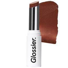 Find GLOSSIER Generation G Sheer Matte Lipstick on Editorialist. A sheer-matte lipstick with sheer, buildable pigment for a just-blotted, softly diffused, blurred lip look with a comfortable, cushiony feel.Formulation Type: LipstickHighlighted Ingredients: - Sunflower Seed Wax: Feels smooth and cushiony on lips.- Blue Agave: Locks in moisture for comfortable wear.- Soft Focus Elasto-Powder provides the unique mattifying-but-not-drying effect.Ingredient Callouts: Free of parabens, formaldehydes, formaldehyde-releasing agents, phthalates, mineral oil, retinyl palmitate, oxybenzone, coal tar, hydroquinone, sulfates SLS & SLES, triclocarban, triclosan, a Glossier Generation G, Generation G, Plum Lipstick, True Autumn, Blue Agave, Conditioner Hair Mask, Soft Focus, Natural Lips, Matte Lipstick